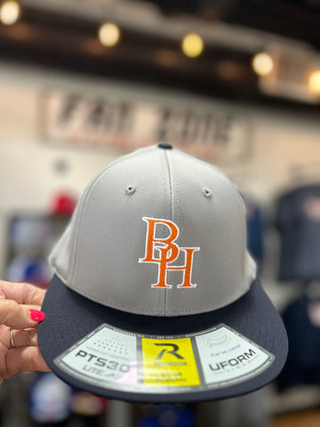 Brook Hill BH Richardson PTS30 Lite Fitted Hat - Gray/Navy