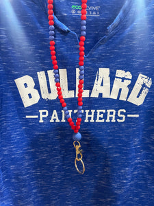 Red And Blue Lanyard