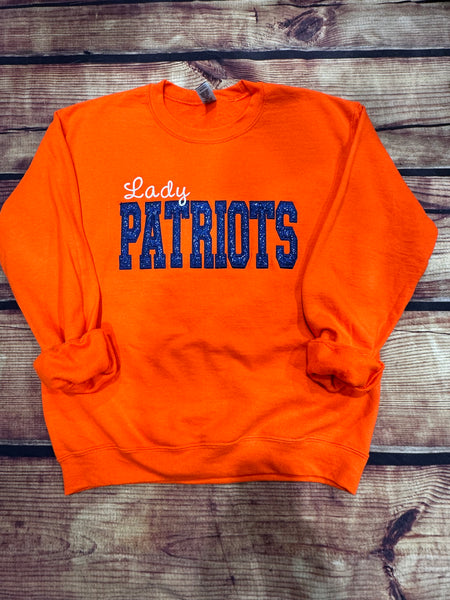Lady Patriots Softball (Customized for you team) Sweatshirt