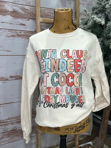 Christmas Retro Sweatshirt