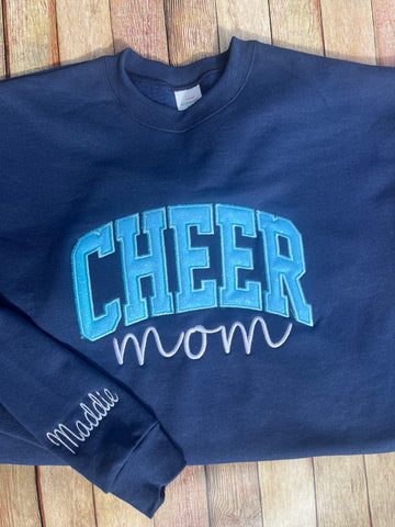Cheer Mom (Customized for you team) Sweatshirt