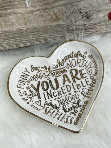 Glory Haus - You Are Affirmation Trinket Tray
