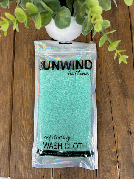 Unwind Exfoliating Stretch Wash Cloth
