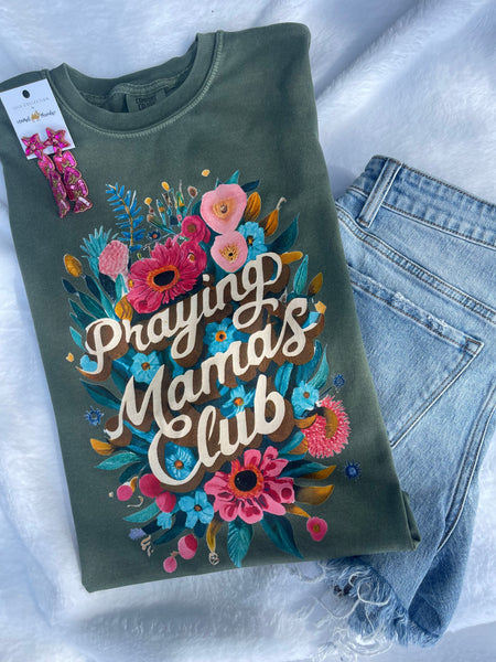 Praying Moms Club Comfort Color Tee