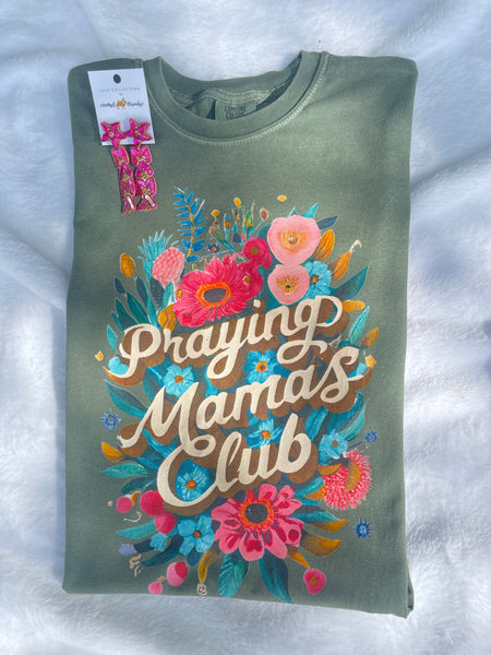 Praying Moms Club Comfort Color Tee