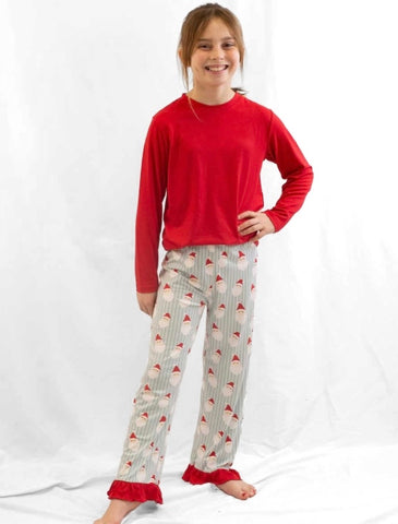 Royal Standard Girl’s Jolly Santa Sleep Pants