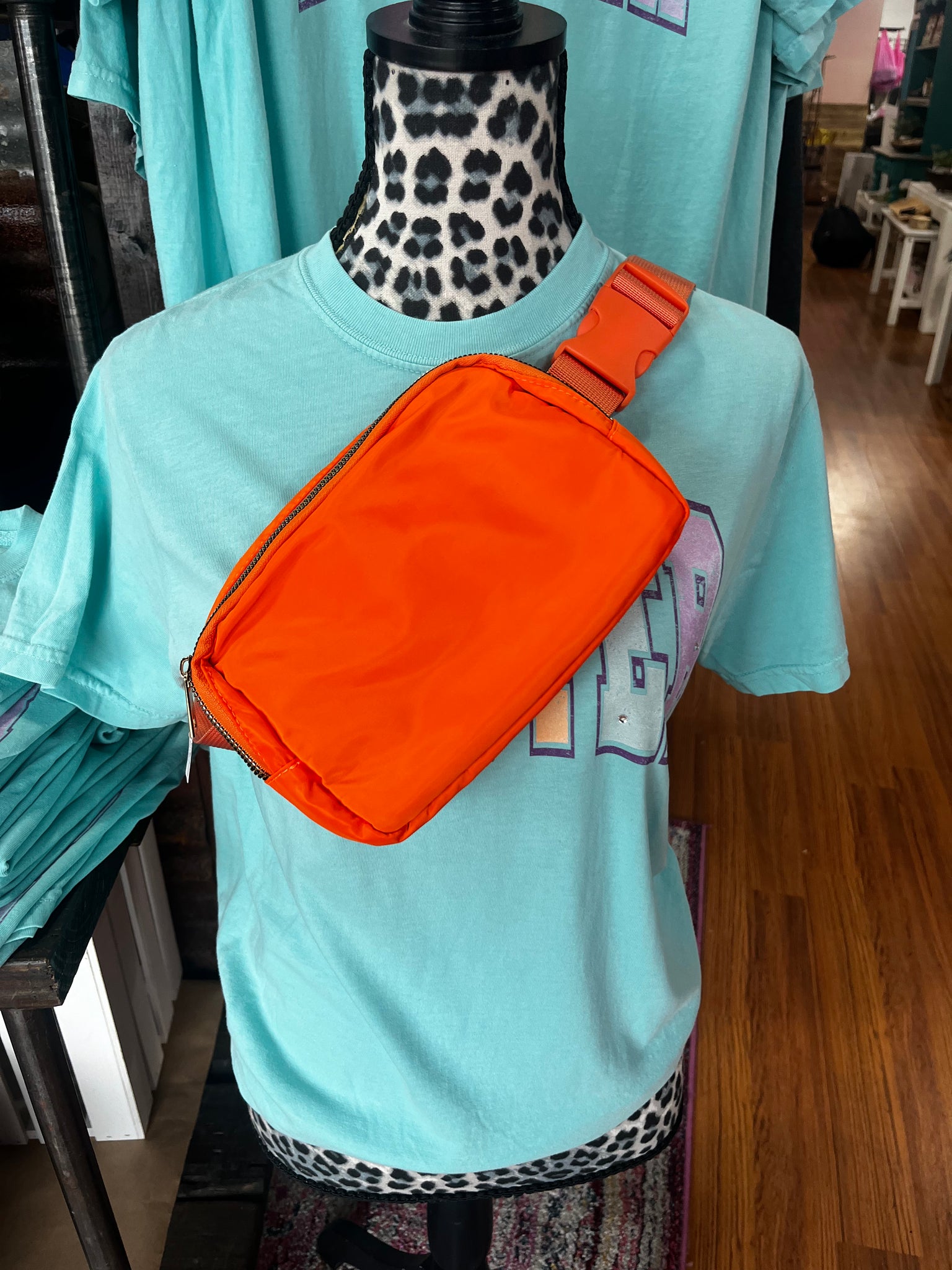 Orange Belt Bag Fanny Pack