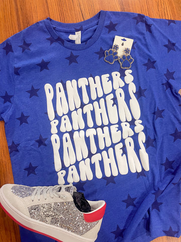 Panthers Puff Repeat Star Tee