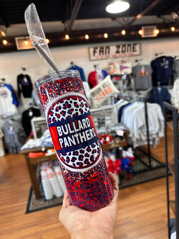 Bullard Panthers Confetti Sublimation Cup