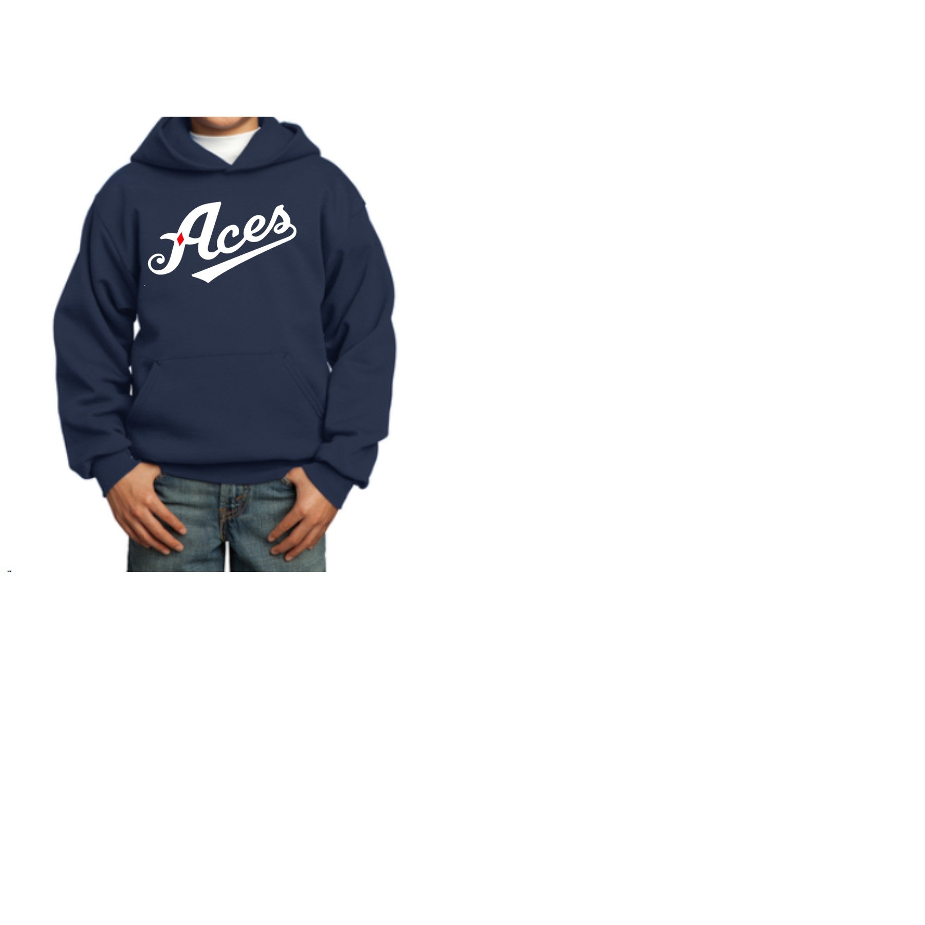 Aces Sweatshirt front only