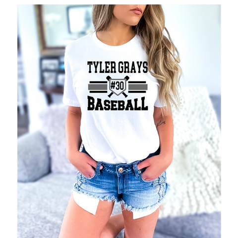 Tyler Grays Baseball Sublimation Tee