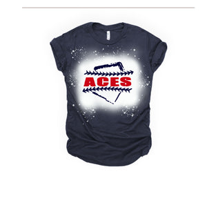 Aces Homes Plate Bleached Shirt