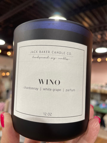 Wino Candle by Jack Baker Candle Co