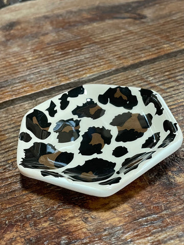 Leopard Trinket Dish