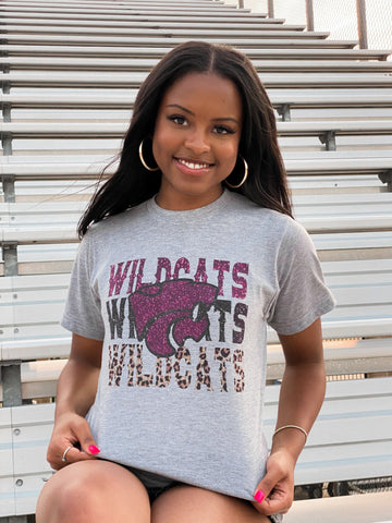 Wildcats Wildcats Wildcats - Whitehouse Wildcats Glitter Sublimation