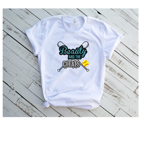 Beauty and the Cleats Logo Sublimation Tee - No Pink