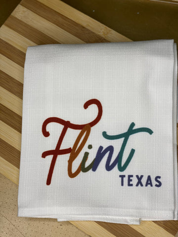 Flint Texas Dish Towel