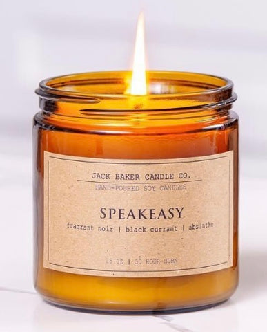 Speakeasy Candle by Jack Baker Candle Co