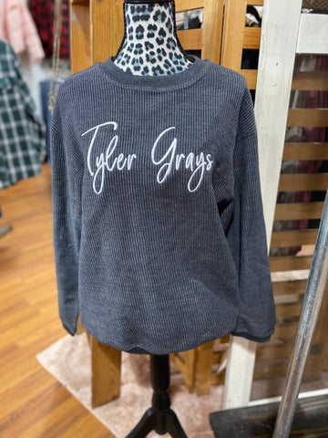 Tyler Grays Corded Sweatshirt