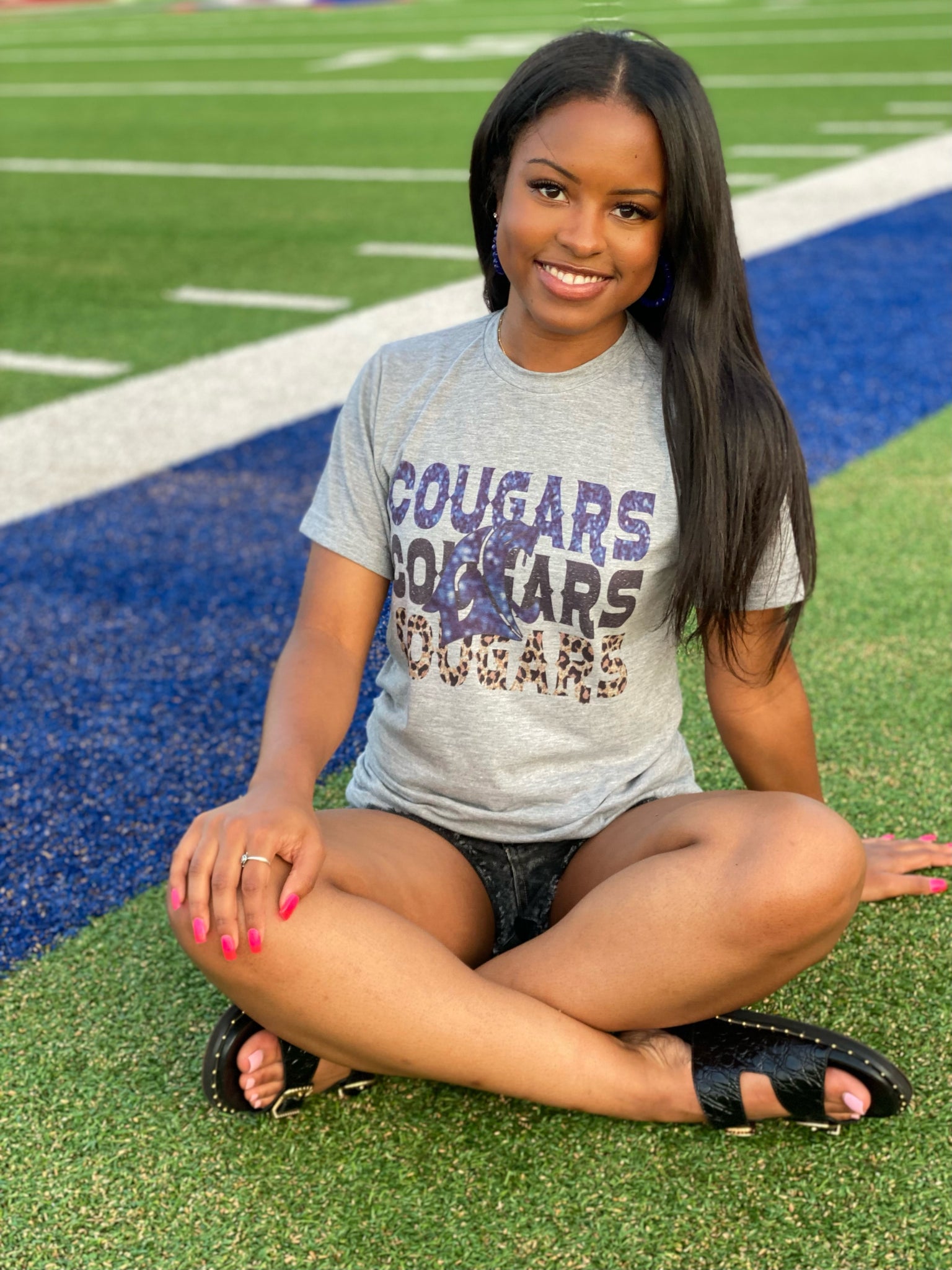 Cougars Cougars Cougar Sublimation Tee