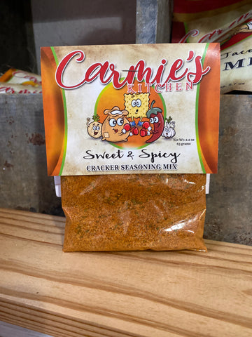 Carmie's Sweet and Spicy Cracker Mix